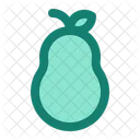 Pear Fruit Vegan Icon