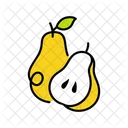 Pyrus Pear Fresh Fruit Icon