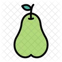 Pear Fruit Vegan Icon