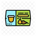 Pear Cups Pear Juice Icon