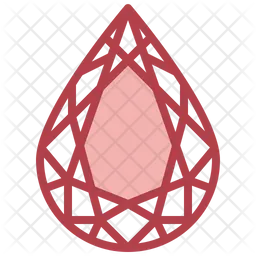 Pear Diamond  Icon