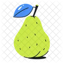Pyrus Pear Fresh Fruit Icon