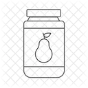 Pear in jar  Icon