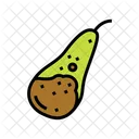 Pear Slice Conference Pear Fruit Slice Icon
