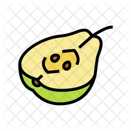 Pear Slice  Icon