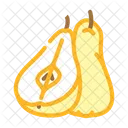 Pear Slice Icon