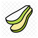 Pear Slices Green Pear Slices Green Icon