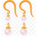 Earrings Pearl Jewelry Icon