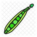 Peas Food Vegetable Icon