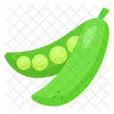 Peas Pea Vegetable Icône