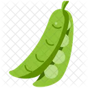 Peas Organic Vegetable Icon