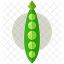 Peas Vegetable Icon