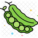 Peas Food Healthy Icon