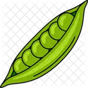 Food Vegetable Pea Icon