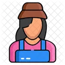 Peasant Farmer Villager Icon