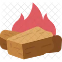 Peat Fuel Carbon Icon