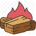 Peat Fuel Carbon Icon
