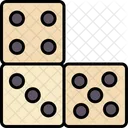 Peca De Domino Jogo Peca Ícone