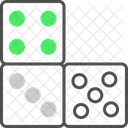 Peça de dominó  Ícone