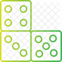 Peça de dominó  Ícone
