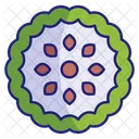 Pastel De Nuez Icono