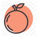 Peche Fruits En Bonne Sante Icon