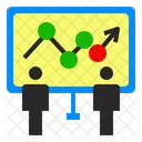 Marketing Presentation Chart Icon