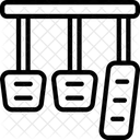 Pedale Bremsen  Symbol
