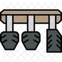 Pedales de coche  Icono