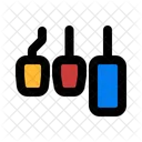 Acelerar Frenar Simple Icono
