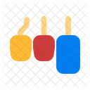 Acelerar Frenar Simple Icono