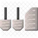 Pedals Car Service Icon