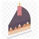 Pedazo de pastel  Icono
