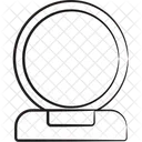 Looking Glass Hand Mirror Folding Mirror Icon