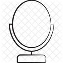 Looking Glass Hand Mirror Folding Mirror Icon