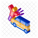 Pedestrian Hit By Icon