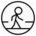 Pedestrian Crossing Icon
