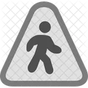 Pedestrian Crossing Icon