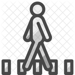 Pedestrian crossing  Icon