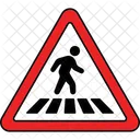 Pedestrian crossing  Icon