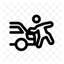 Pedestrian Accident Crash Icon