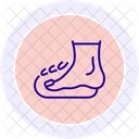 Pedicure Foot Spa Pedicurefootspa Footspa Icon