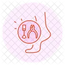 Pedicure Pampering Pedicure Foot Treatments Icon
