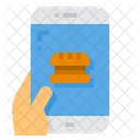 Comida Orden Smartphone Icono