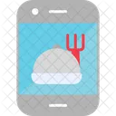 Pedido de comida on-line  Icon