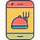 Pedido de comida on-line  Icon