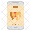 Pizza Pedido En Linea Icono