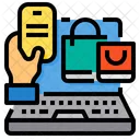 Orden Compras Bolsa De Compras Icono