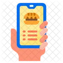 Entrega Comida Paquete Icono