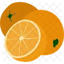 Peel Citrus Orange Icon